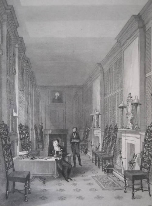 The Duke of Sussex's in his Library