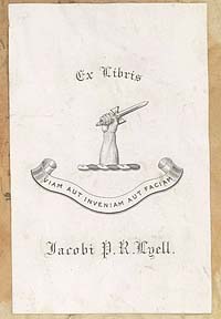 J P R Lyell bookplate